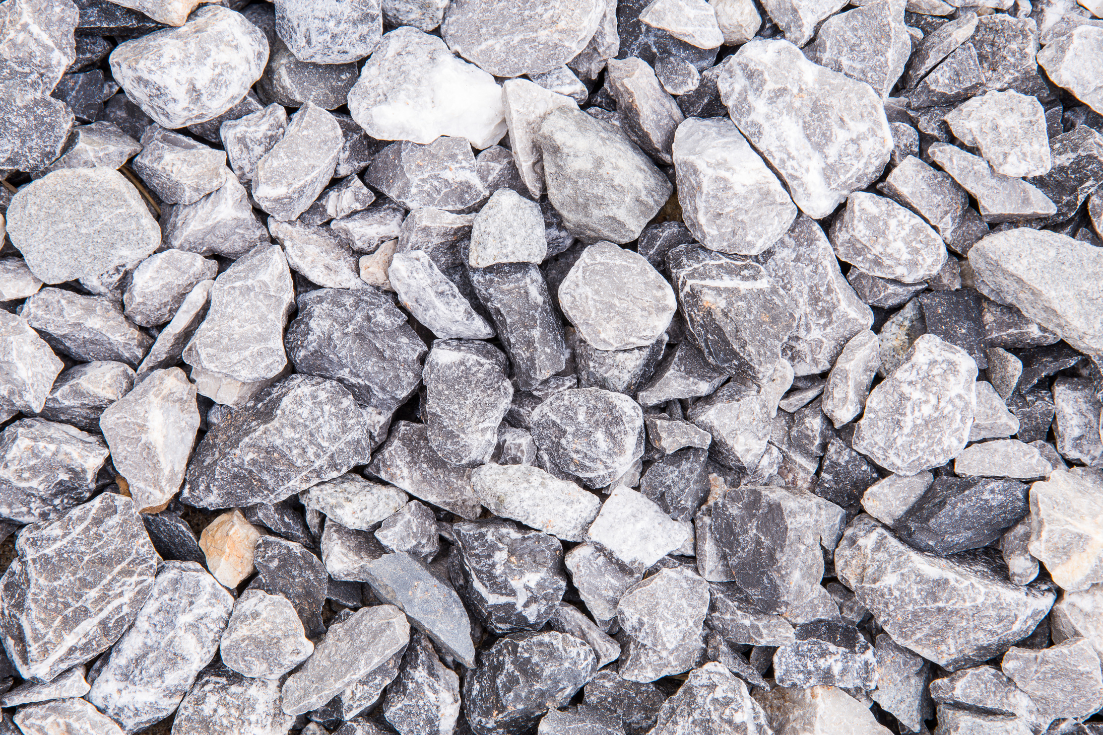 crushed  stone.